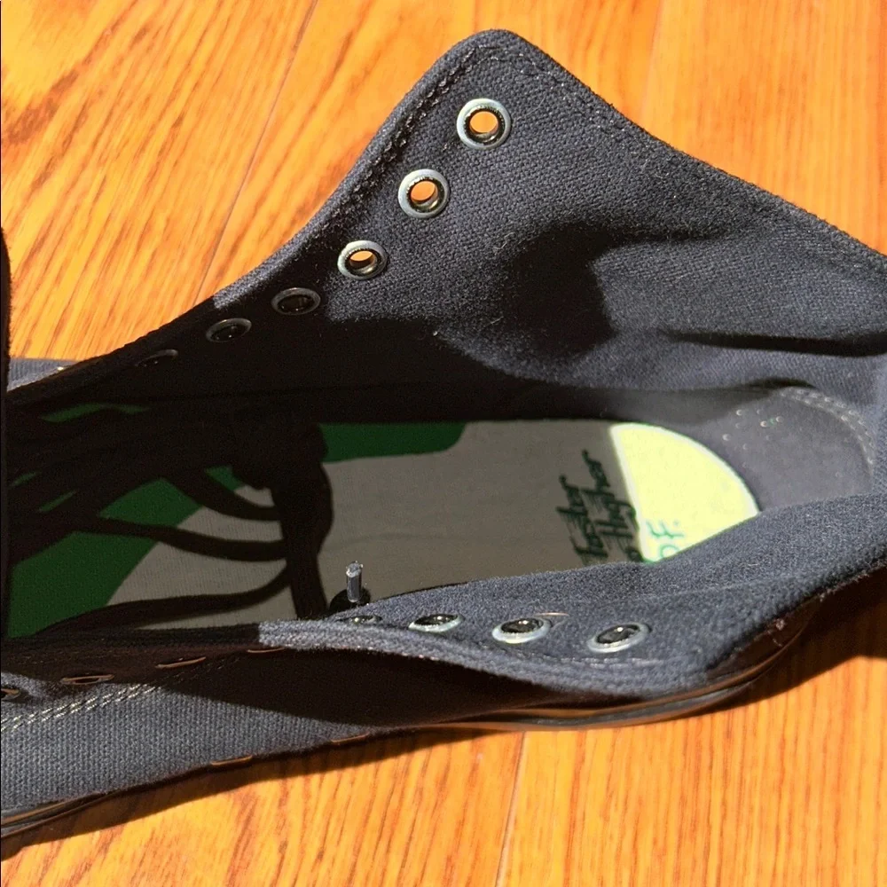 P.F. Flyers 1993 Center High-Top black canvas sneaker RIGH SHOE ONLY W 18.5 M 17 - Picture 4 of 5